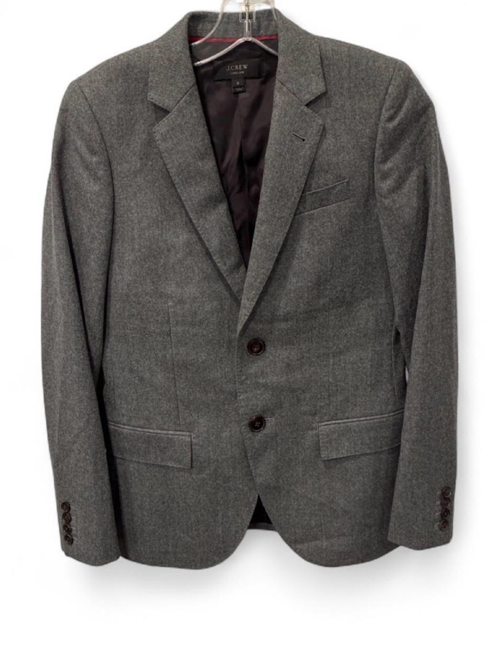 J. Crew Woman’s Gray Wool-Blend Blazer